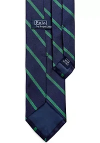 Striped Silk Repp Tie