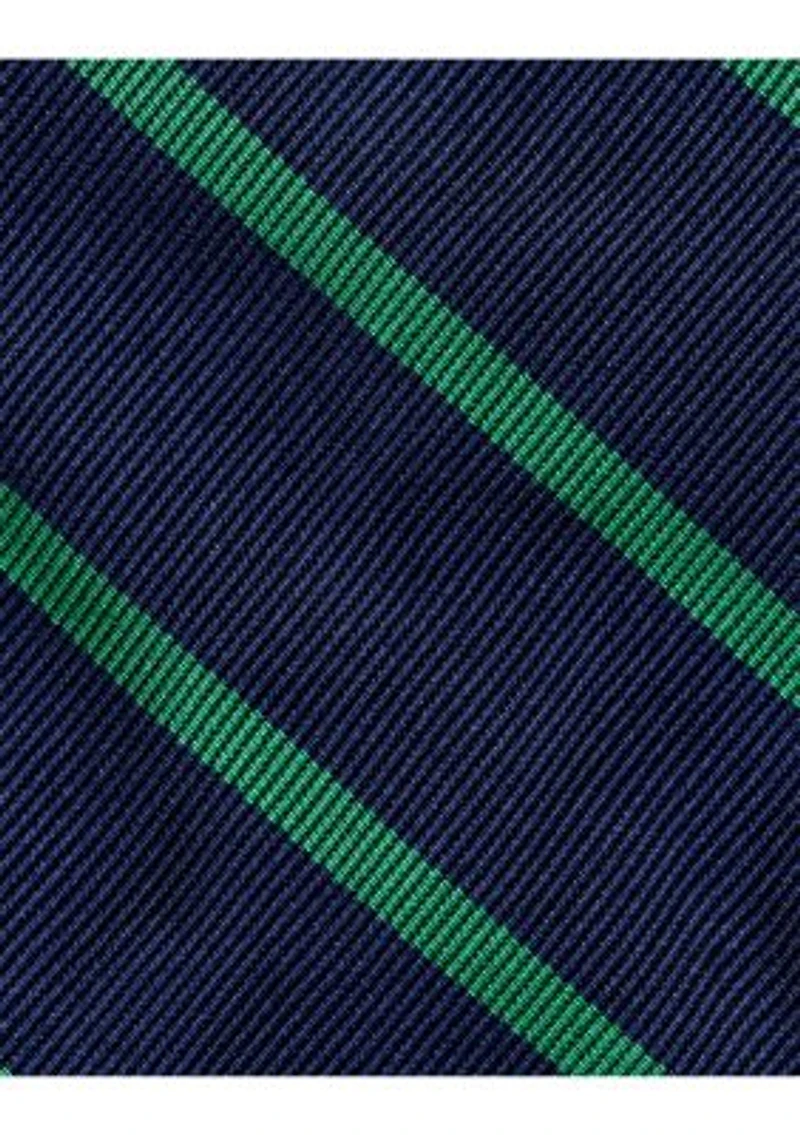 Striped Silk Repp Tie