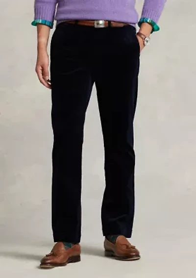 Stretch Straight Fit Corduroy Pants