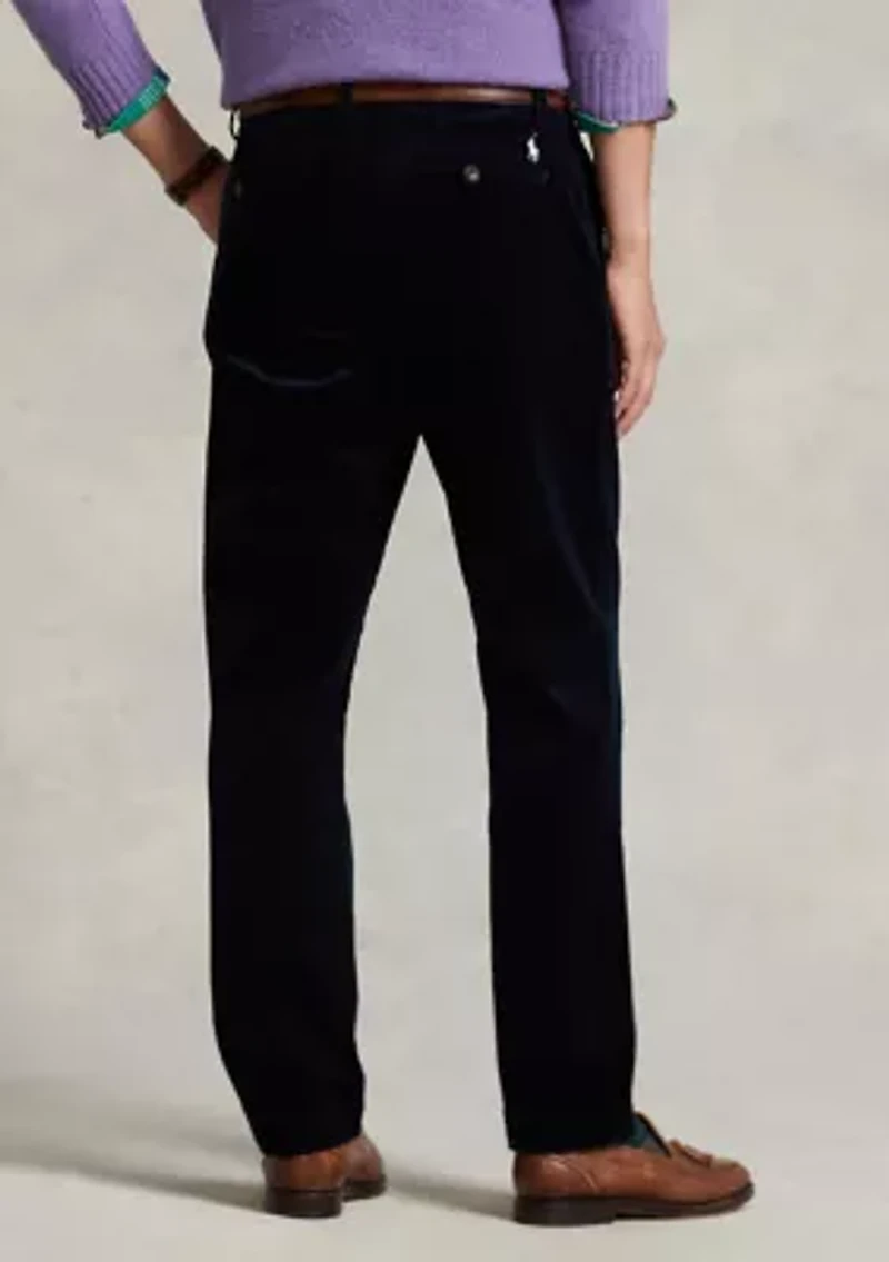 Stretch Straight Fit Corduroy Pants