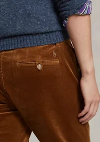 Stretch Straight Fit Corduroy Pants