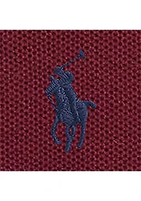 Mesh Knit Cotton Quarter Zip Sweater