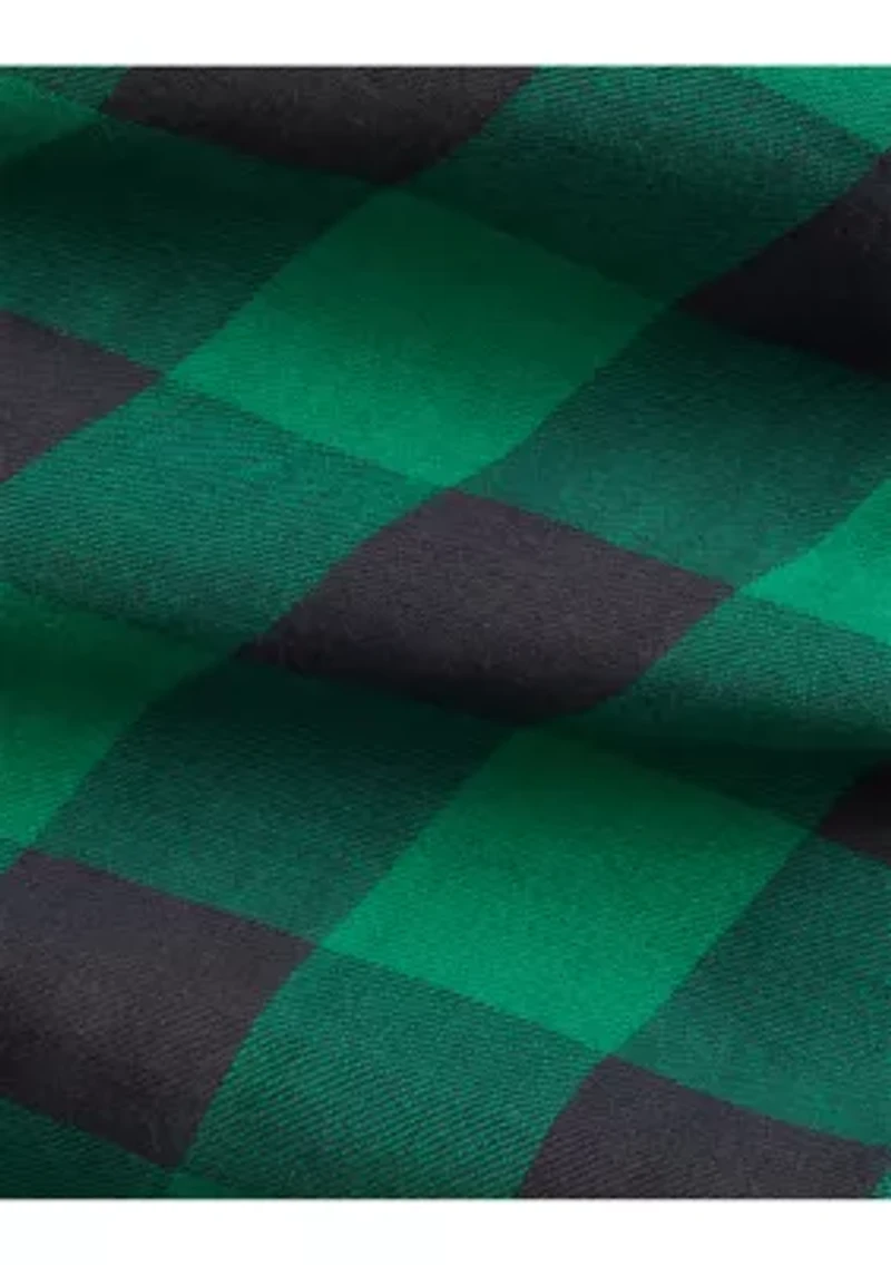 Classic Fit Checked Double Faced Shirt
