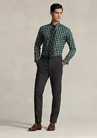 Classic Fit Plaid Twill Shirt