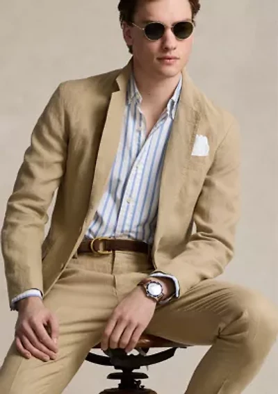 Polo Soft Modern Linen Suit Jacket