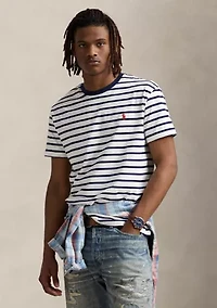 Classic Fit Striped Jersey T-Shirt