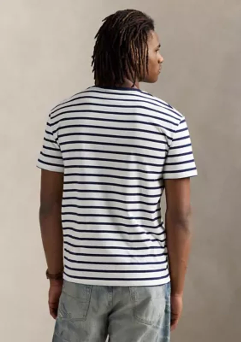 Classic Fit Striped Jersey T-Shirt