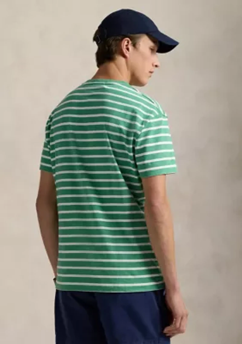 Classic Fit Striped Jersey T-Shirt