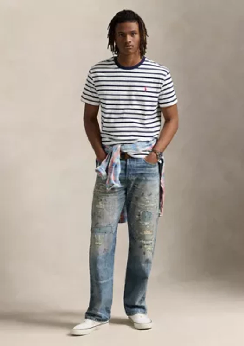 Classic Fit Striped Jersey T-Shirt