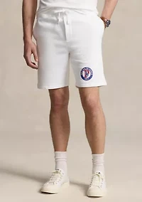 8.5" Fleece Graphic Shorts