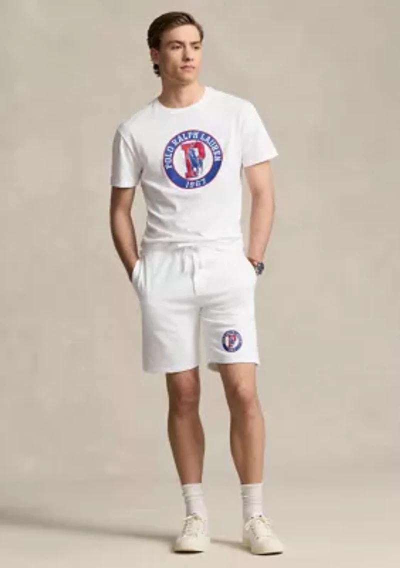 8.5" Fleece Graphic Shorts