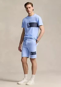 8.5" Fleece Graphic Shorts