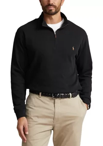 Big & Tall Estate Rib Quarter-Zip Pullover