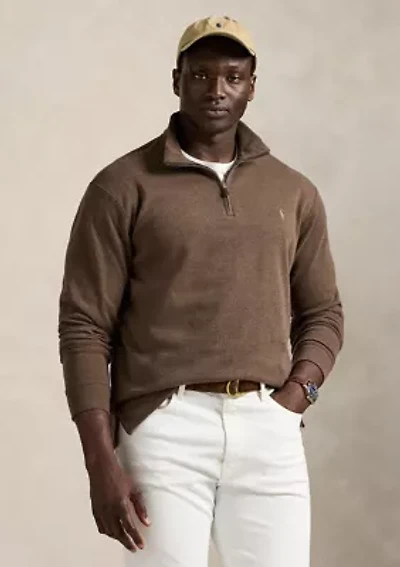 Big & Tall Estate Rib Quarter-Zip Pullover