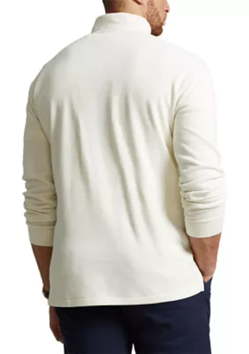 Big & Tall Estate Rib Quarter-Zip Pullover