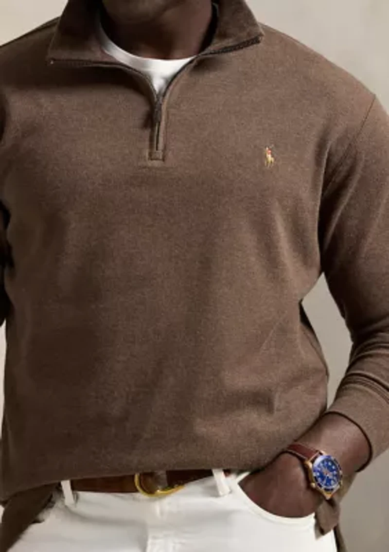 Big & Tall Estate Rib Quarter-Zip Pullover