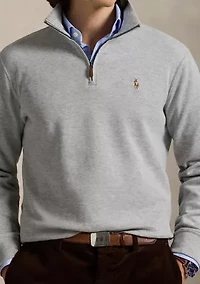 Estate Rib Quarter Zip Pullover Sweatshirt