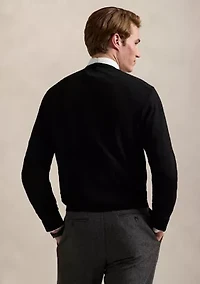 Washable Wool V-Neck Sweater