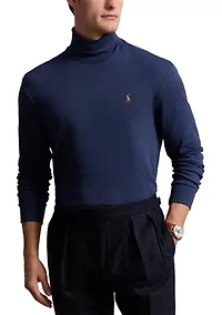 Cotton Interlock Turtleneck