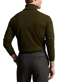 Cotton Interlock Turtleneck