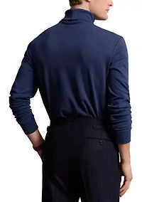 Cotton Interlock Turtleneck