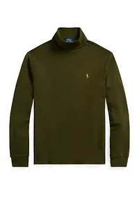 Cotton Interlock Turtleneck