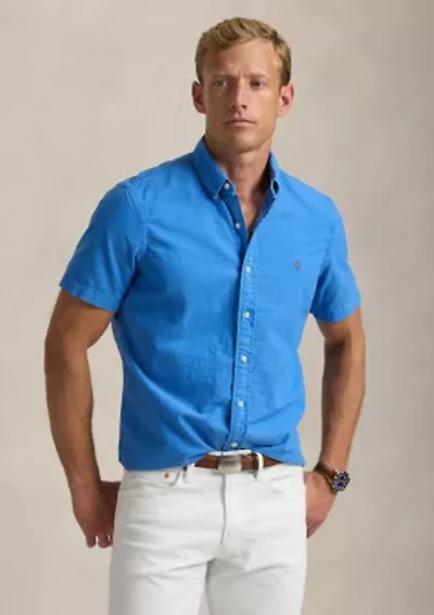 Classic Fit Garment Dyed Oxford Shirt