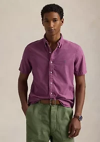 Classic Fit Garment Dyed Oxford Shirt