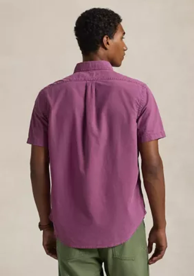 Classic Fit Garment Dyed Oxford Shirt