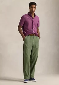 Classic Fit Garment Dyed Oxford Shirt