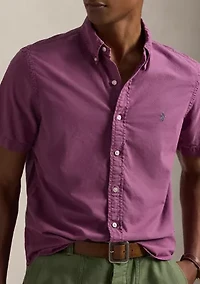 Classic Fit Garment Dyed Oxford Shirt