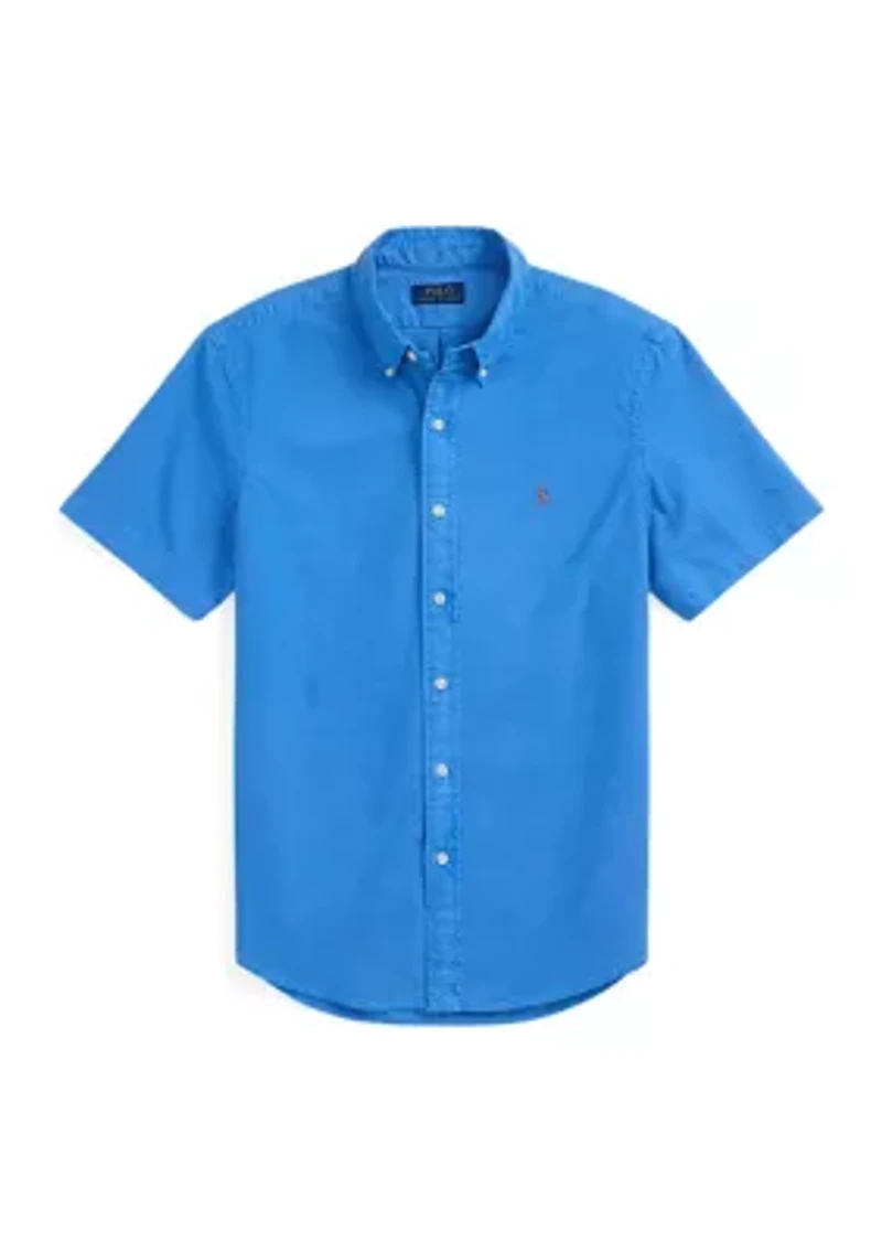 Classic Fit Garment Dyed Oxford Shirt