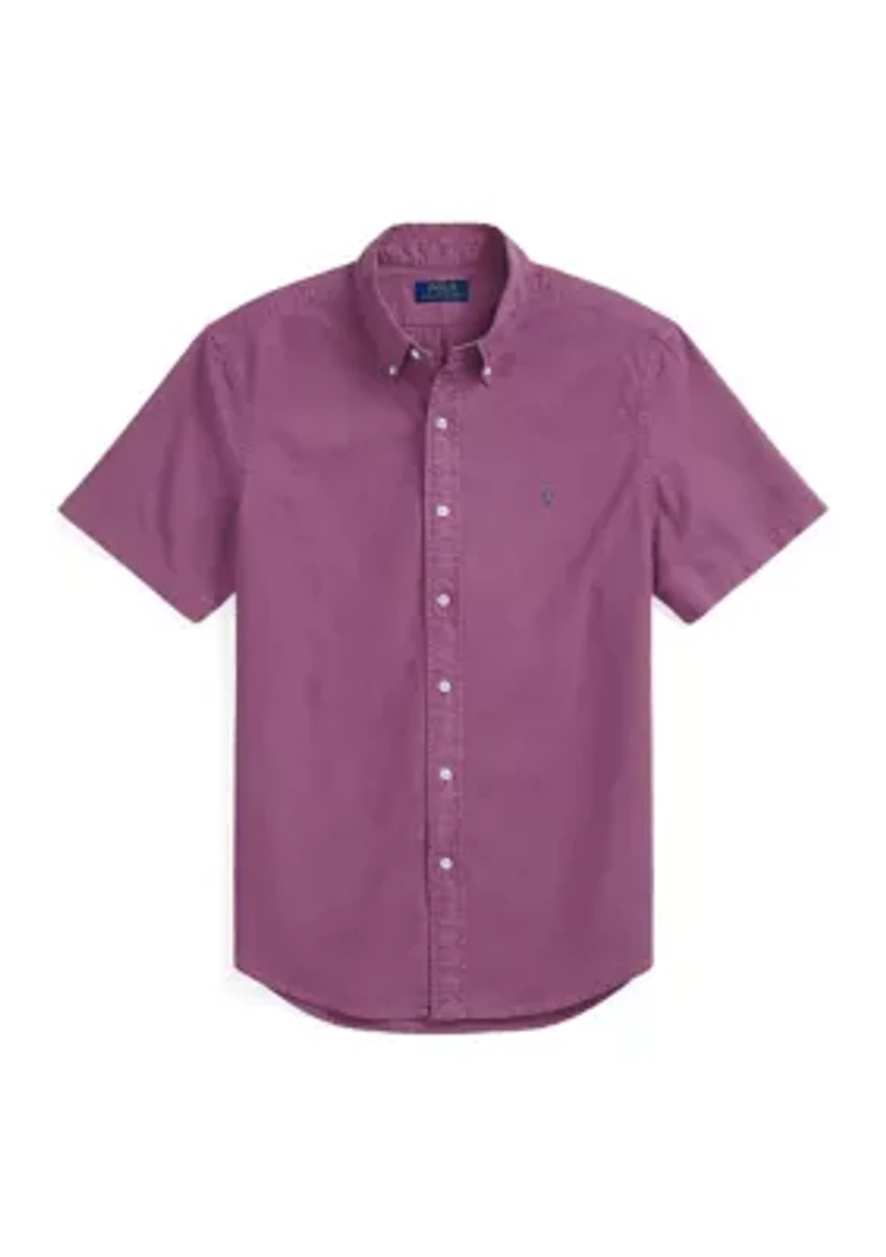 Classic Fit Garment Dyed Oxford Shirt