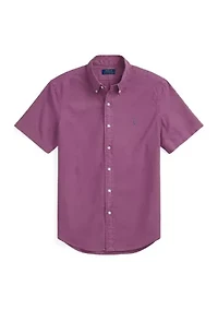 Classic Fit Garment Dyed Oxford Shirt