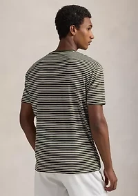 Classic Fit Striped Soft Cotton T-Shirt