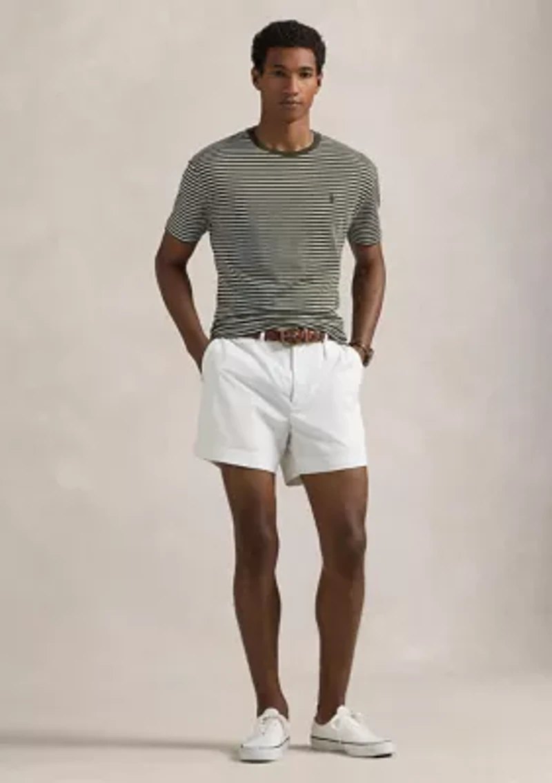 Classic Fit Striped Soft Cotton T-Shirt