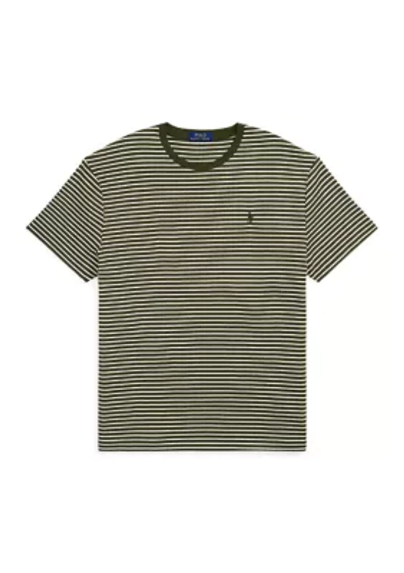 Classic Fit Striped Soft Cotton T-Shirt