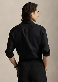 Men's Classic Fit Linen Shirt