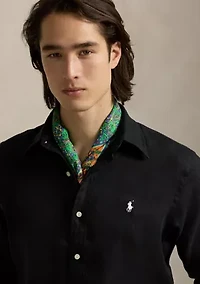 Men's Classic Fit Linen Shirt