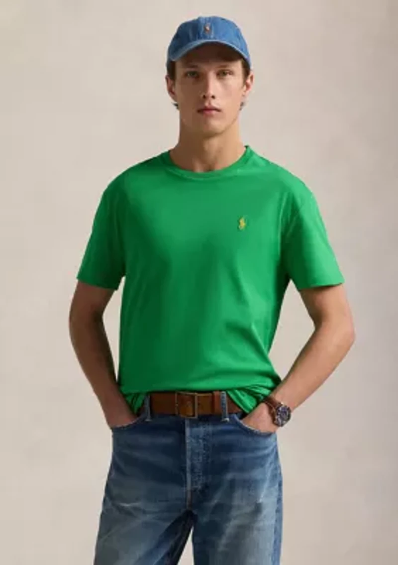 Classic Fit Jersey Crew Neck T-Shirt
