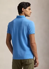 Custom Slim Fit Mesh Polo Shirt