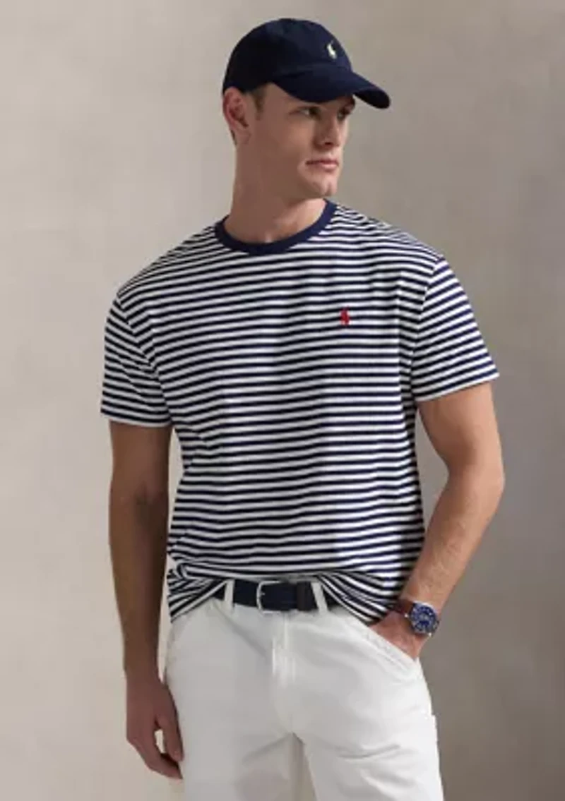 Classic Fit Striped Jersey T-Shirt