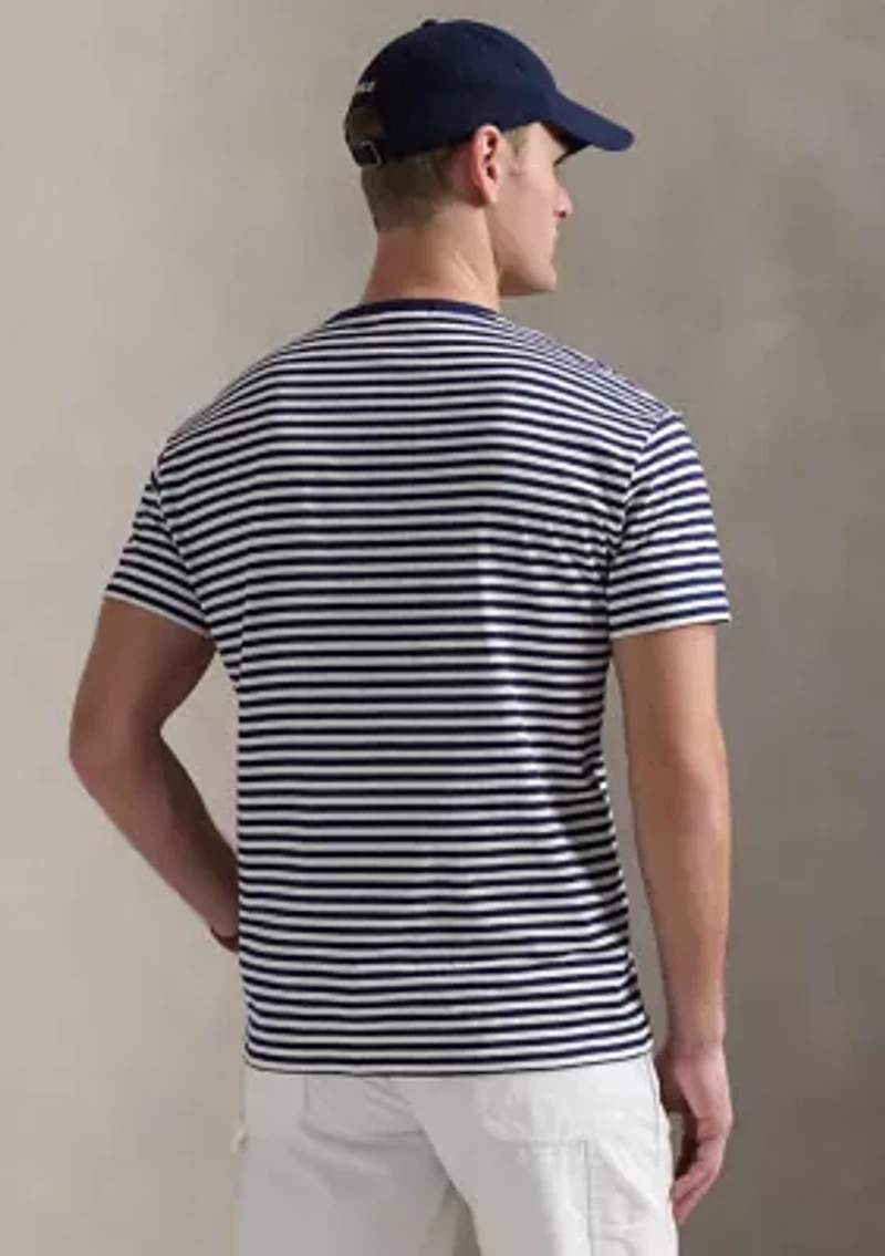 Classic Fit Striped Jersey T-Shirt