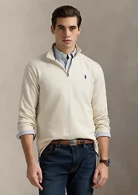 Cotton Blend Jacquard Pullover Sweater