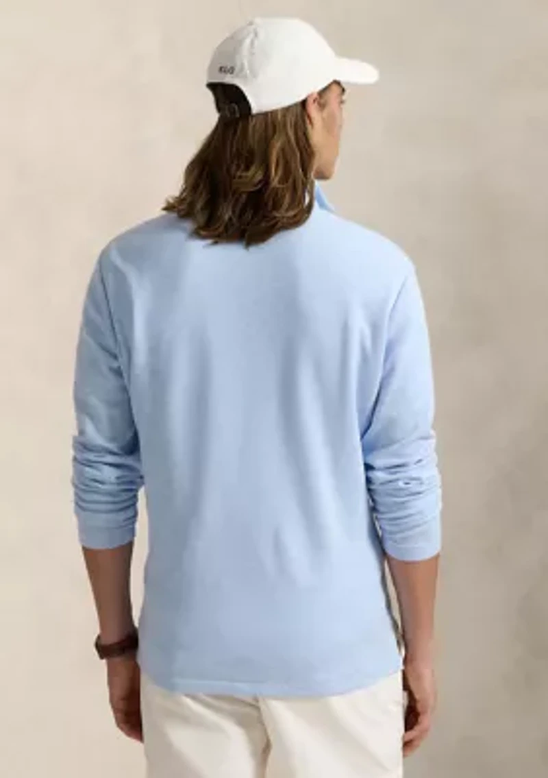 Cotton Blend Jacquard Pullover Sweater