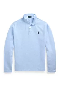 Cotton Blend Jacquard Pullover Sweater