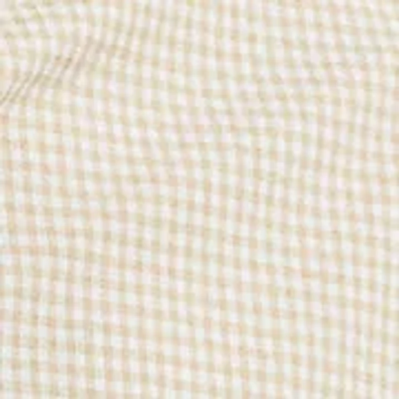 Classic Fit Gingham Stretch Poplin Shirt