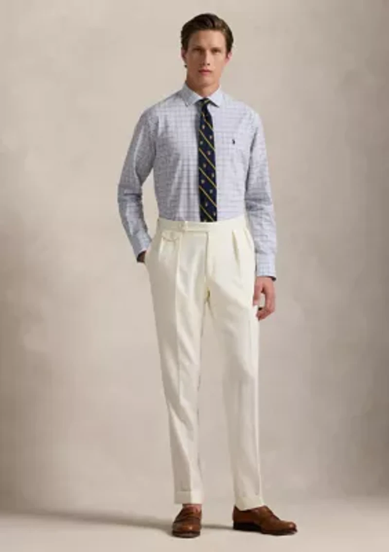 Classic Tattersall Stretch Poplin Shirt