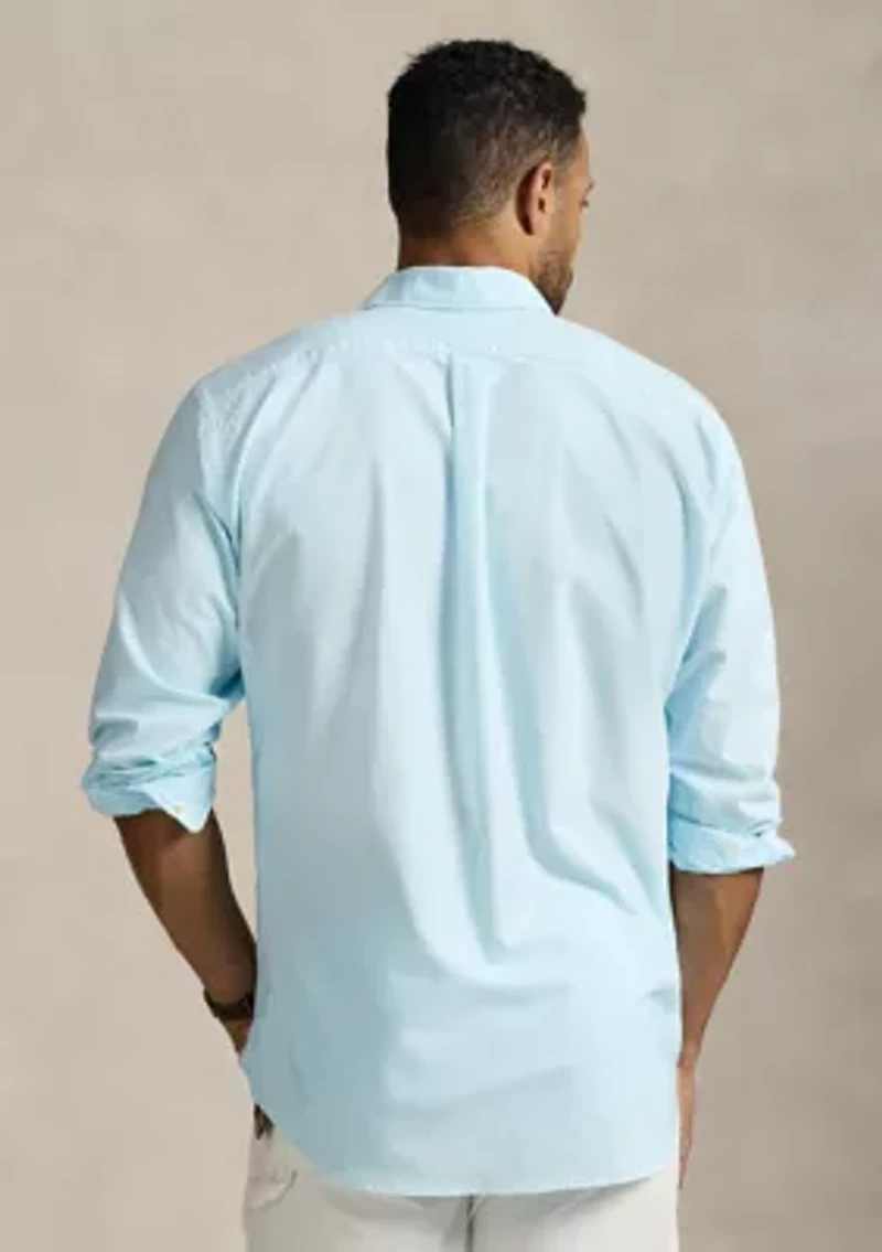 Big & Tall Mineral-Dyed Oxford Shirt