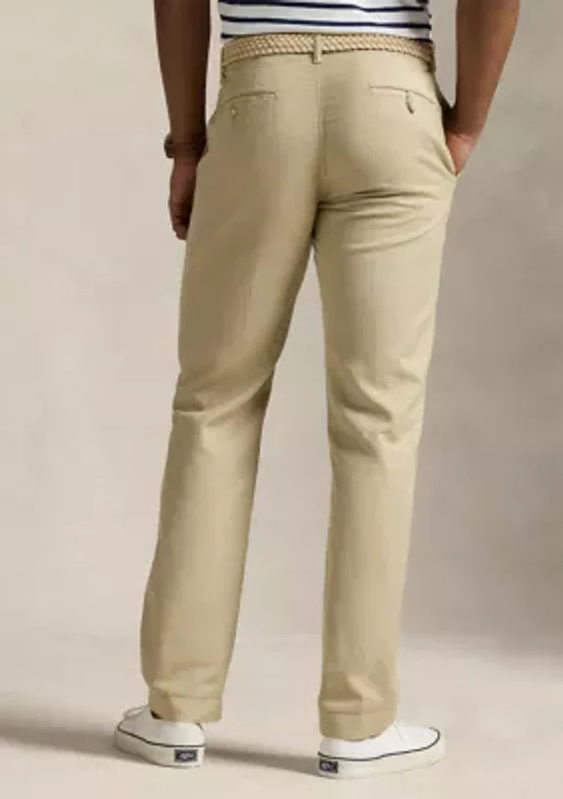 Straight Fit Linen-Cotton Pants